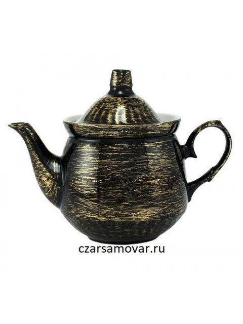 Заварочный чайник с художественной росписью "Золотые нити"