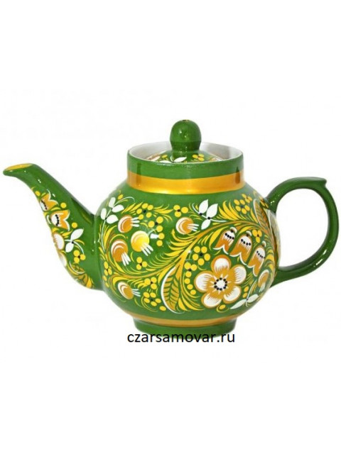 Заварочный чайник с художественной росписью "Ландыши"