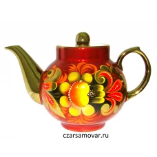 Заварочный чайник с художественной росписью "Кудрина"