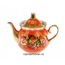 Заварочный чайник с художественной росписью "Глухарь"