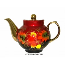 Заварочный чайник с художественной росписью "Кленовые листья"