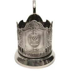 Подстаканник никелированный "ФСБ" 